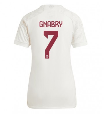 Bayern Munich Serge Gnabry #7 Tercera Equipación Mujer 2023-24 Manga Corta